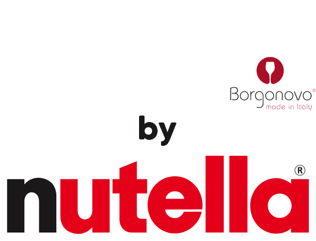 6 tazzine da caffè Nutella Borgonovo